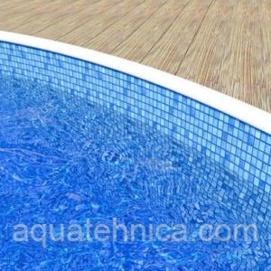 Плівка ПВХ Mosaic для збірного овального басейну Ibiza, Hobby pool 1,5/6 x 12 метрів 3EXX0420 фото